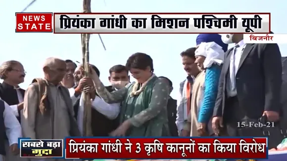 Sabse Bada Mudda: प्रियंका गांधी की 'किसान पॉलिटिक्स', अन्नदाता में मतदाता खोज रही है कांग्रेस?