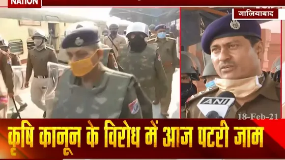 गाजियाबाद रेलवे स्टेशन की बढ़ाई गई सुरक्षा
