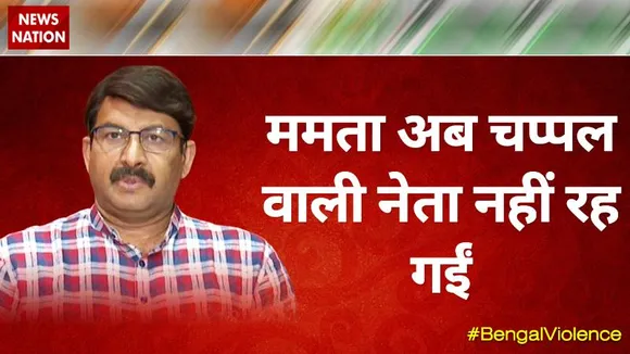 Desh Ki Bahas : ममता अब चप्पल वाली नेता नहीं रह गईं  : मनोज तिवारी, नेता, BJP