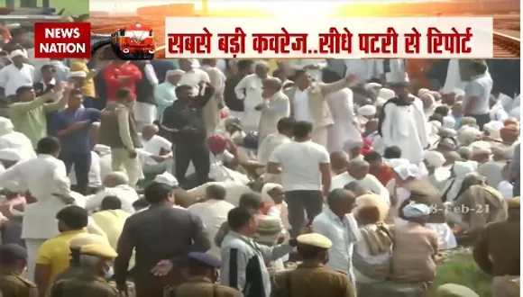 Rail Roko Andolan : पटरी पर किसान...रेल का 'चक्का जाम'