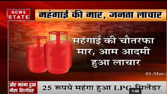LPG Cylinder Price Hike : महंगाई की मार, जनता लाचार | Latest News | News State MP CG