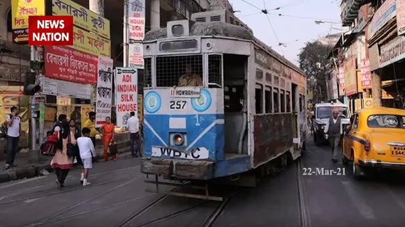 West Bengal Elections 2021: कोलकाता के प्रसिद्ध ट्राम से देखिए 'चुनावी अड्डा'