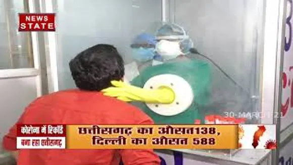 छत्तीसगढ़ में पिछले 24 घंटे में कोरोना के 1423 नए मामले