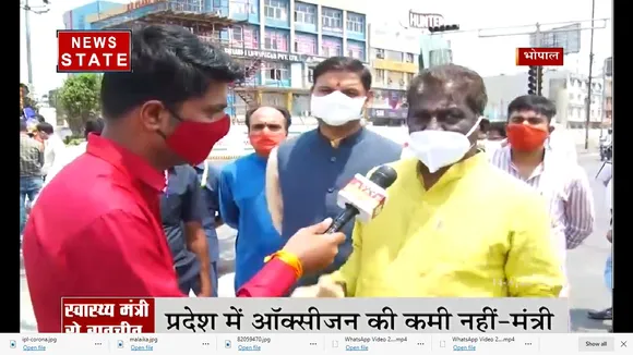 बढ़ते कोरोना पर मंत्री प्रभुराम चौधरी ने विपक्ष पर साधे निशाने