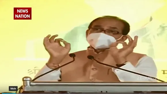 शिवहर में कोविड टीकाकरण पर सीएम शिवराज लाइव