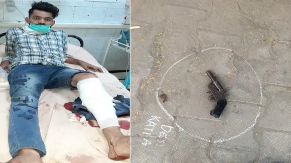 दिल्ली के उत्तम नगर लूट मामले में पुलिस के साथ मुठभेड़ में दो बदमाश गिरफ्तार