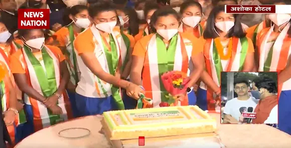 भारतीय ओलंपिक चैंपियंस का सम्मान समारोह अशोक होटल से लाइव !