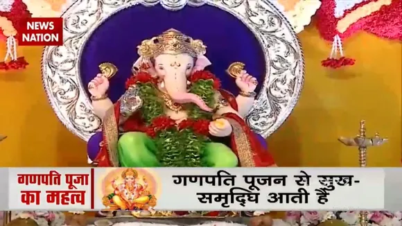 मुंबई में स्थापित की गई गणपति की सुंदर प्रतिमाएं