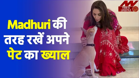 Madhuri की तरह करें सर्दियों में अपने पेट्स की देखभाल |Madhuri Dixit|Madhuri Dixit Animal Lover|