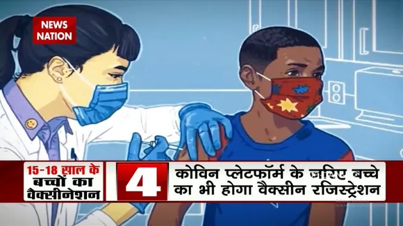 आज से 15-18 साल के बच्चों को लगेगा Vaccine का टीका
