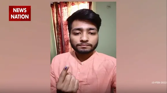 Vote Wali Ungli : Selfie for voting Assembly Elections 2022