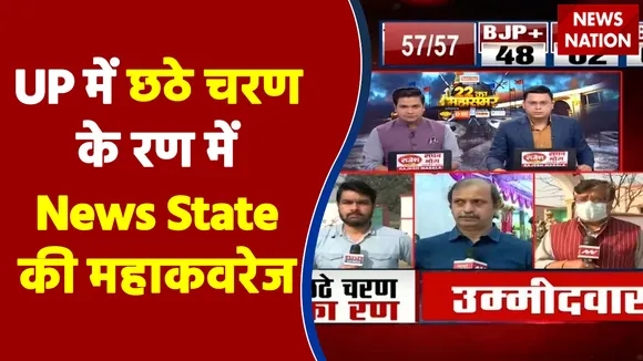 UP में छठे चरण के रण में News State की महाकवरेज