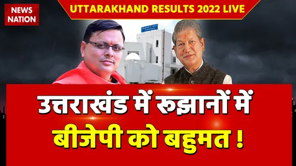 Uttarakhand Results 2022 LIVE: उत्तराखंड में रूझानों में बीजेपी को बहुमत !