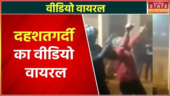 इंदौर में दहशतगर्दी का वीडियो वायरल,  सड़क पर तलवार लिए घूमता दिखा युवक