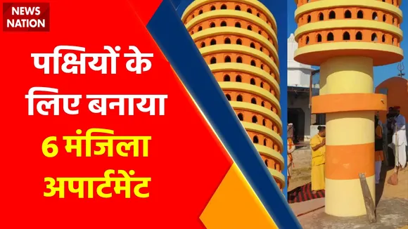 Jaipur News : परिंदो के लिए जयपुर में बना 'अपार्टमेंट'