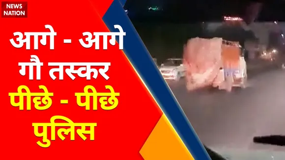 Haryana : Gurugram में गौ तस्करों का तांडव देखिए ? गौ तस्करों के पीछे पड़ी पुलिस