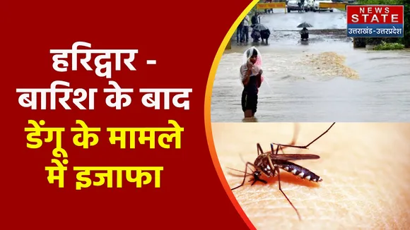 Uttarakhand News : हरिद्वार - बारिश के बाद डेंगू के मामले में इजाफा, देखें वीडियो