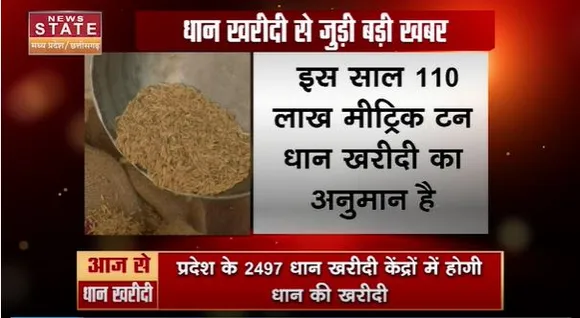 Chhattisgarh News : Chhattisgarh में धान की खरीदी की शुरुआत हुई | Raipur News |