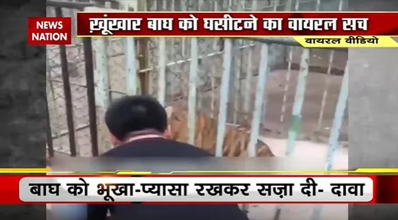 Lie Detector Test : क्या है खूंखार बाघ को घसीटने का वायरल सच? | dragging the dreaded tiger |