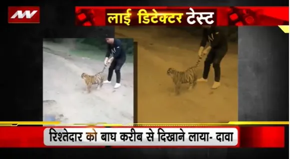 Lie Detector Test : क्या है खूंखार बाघ को घसीटने का वायरल सच? | dragging the dreaded tiger |
