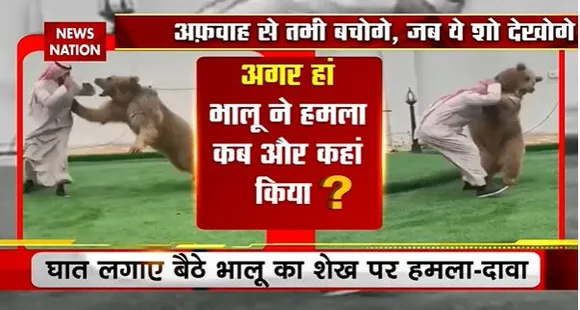 LIE DETECTOR TEST : शेख का शिकार करते खूंखार भालू का वायरल सच, भूखा होने पर किया शेख का शिकार...