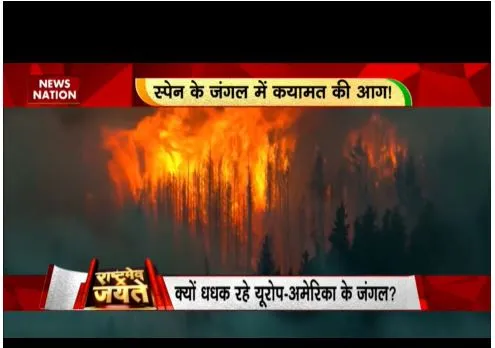 यूरोप से लेकर अमेरिका तक के जंगल आग से धधक रहें हैं
