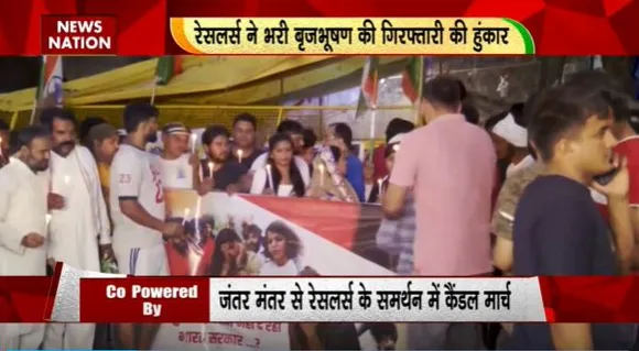 Rashtramev Jayate : पहलवानों के समर्थन में जंतर-मंतर पहुंचे किसान नेता राकेश टिकैत