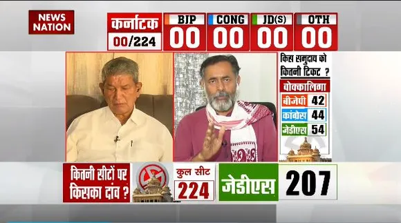 Karnataka Exit Poll 2023 : PM मोदी आखिरी दिन तक पार्टी के लिए चुनाव प्रचार करते है : योगेन्द्र यादव