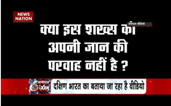 VIRAL SIXER : सोशल मीडिया पर वायरल वीडियो में जंगली हाथी को सामने से जाकर नमन करता दिखा शख्स