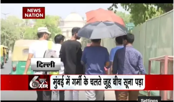 Weather SIXER : दिल्ली-NCR में हीट वेव का अलर्ट