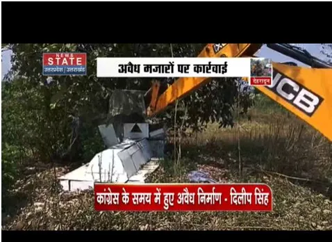 अवैध धार्मिक निर्माण पर कार्रवाई जारी, अब तक 388 मजारों को हटाया गया