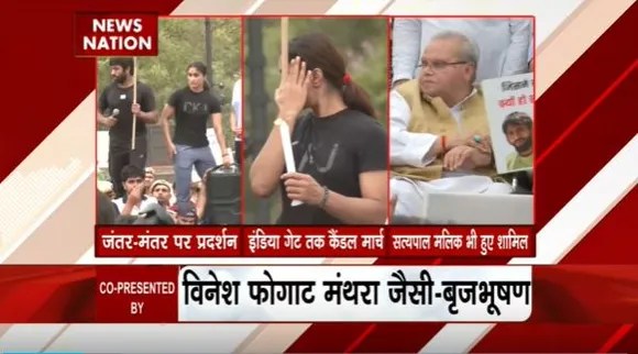 Delhi Breaking : Delhi के जंतर-मंतर से इंडिया गेट तक पहलवानों का प्रदर्शन