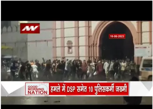 जूनागढ़ हिंसा में डीएसपी समेत 10 पुलिसकर्मी घायल, 500-600 लोगों का पुलिस चौकी पर हमला