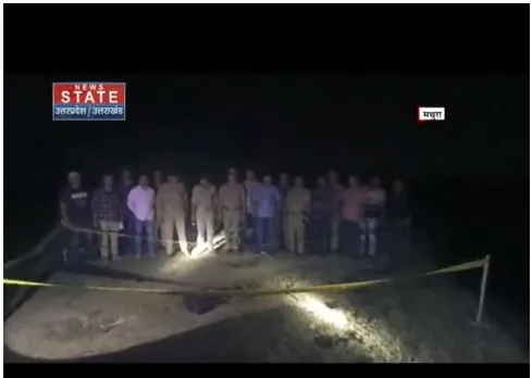 Mathura : पुलिस और बदमाशों के बीच मुठभेड़, पारदी गैंग के 7 गिरफ्तार