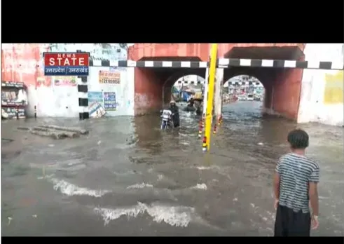 हरिद्वार में भारी बारिश से जनजीवन अस्त-व्यस्त, सारे दावों की पोल खुली
