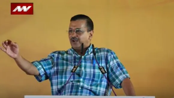 छत्तीसगढ़ में केजरीवाल बघेल सरकार पर खूब बरसे