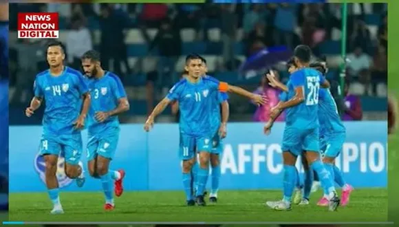 SAFF Cup 2023 : भारत कै चैंपियन बनते ही वंदे मातरम से गूंज उठा स्टेडियम