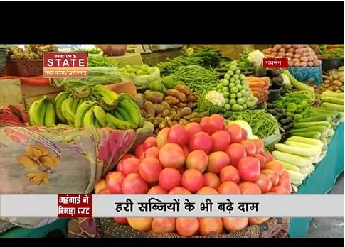 टमाटर ने बिगाड़ा थाली का स्वाद, हरी सब्जियों के भी दाम बढ़े