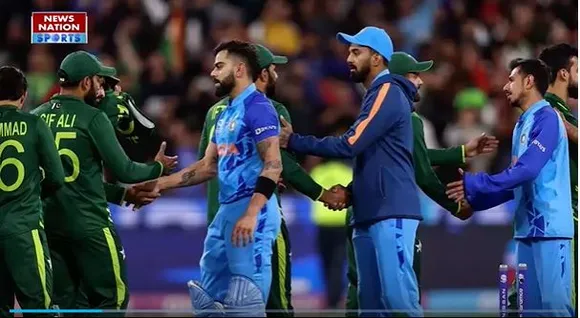 ICC Cricket World Cup : Pakistan के खेल मंत्री Ehsan Mazari का बड़ा बयान, ' भारत में दंगे होते'
