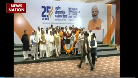 NDA Meeting : Delhi के अशोका होटल में NDA की बड़ी बैठक