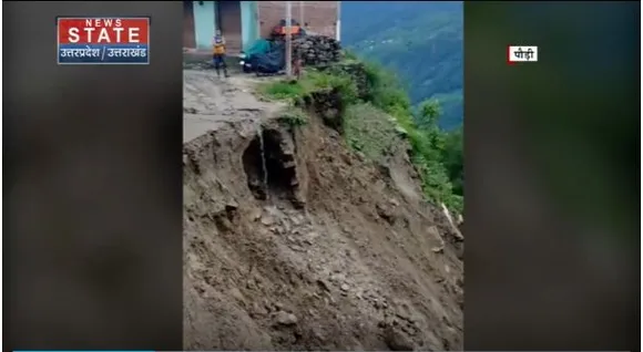 Uttarakhand News : Pauri जिले के रोली गांव में बादल फटा