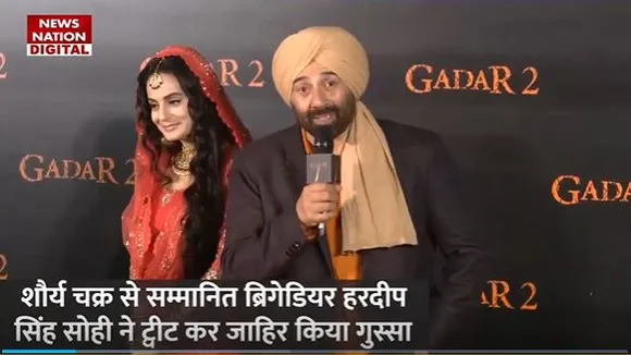 Gadar-2 Trailer Launch : गदर-2 के ट्रेलर लॉन्च पर सन्नी देओल के इस बयान पर भड़के रिटायर्ड आर्मी अफसर