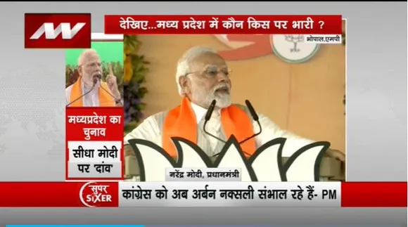 Super Sixer : MP में विधानसभा चुनाव से पहले PM मोदी की Bhopal में रैली
