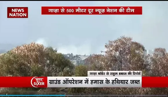 Super Sixer : बम और रॉकेट के बीच News Nation के रिपोर्टर की जांबाज रिपोर्टिंग
