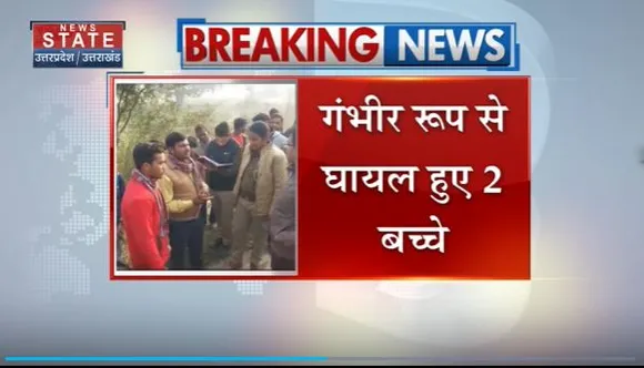 Uttar Pradesh : Farrukhabad में बच्चों से भरी बस पलटी