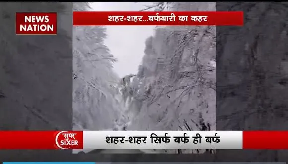 Super Sixer : Russia और China में जबरदस्त बर्फबारी