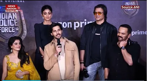 Indian Police Force Trailer Launch : Mumbai में वेब सीरीज Indian Police Force का ट्रेलर हुआ लॉन्च