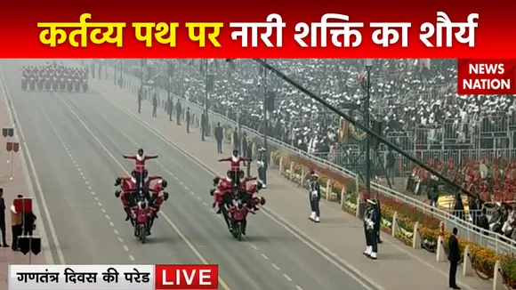Republic Day 2024 : कर्तव्य पथ पर CRPF, SSB, BSF महिला सैनिकों का शौर्य