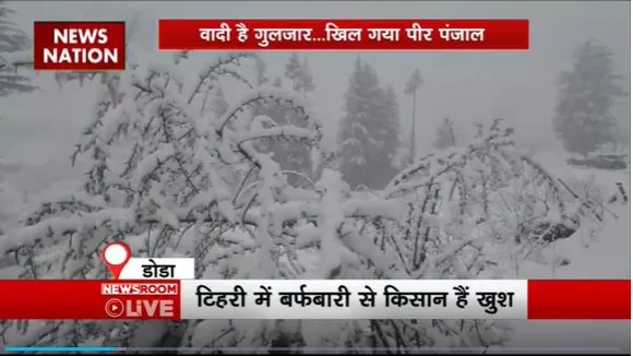 Snowfall in Mountain : भारी बर्फबारी से Jammu के रास्ते बंद