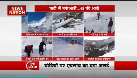 Super Sixer : Jammu-Kashmir में भारी बर्फबारी